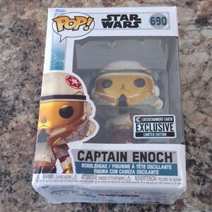NEW Funko Pop 690 Star Wars Captain Enoch Limited Edition